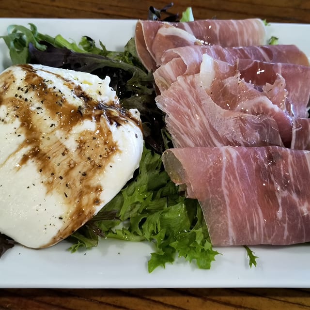 Burrata Plate.