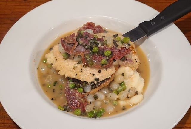 Pollo Saltimbocca.