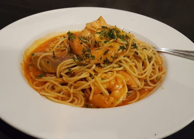 Spaghetti allo Scoglio.