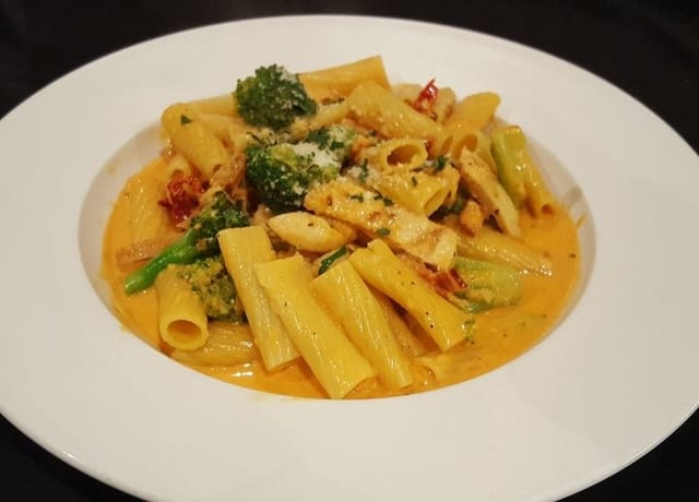 Rigatoni Campagnola.
