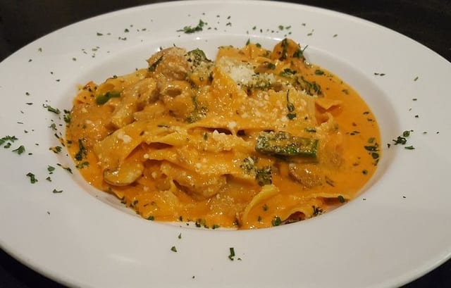Pappardelle Boscaiola.