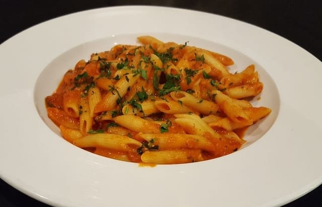 Penne Arrabbiata.